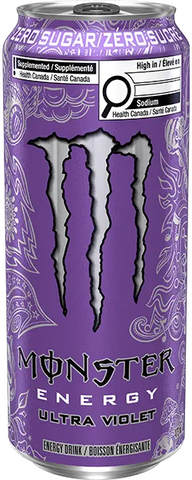 Coke Monster Energy Ultra Violet Zero12x473ml (COKEM) (153395)