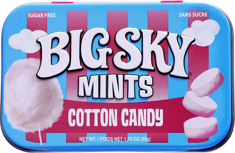 Big Sky Mints Cotton Candy 6x50g Tray (14811)