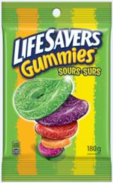 Lifesaver Gummies Sour 180g x 12 per case
