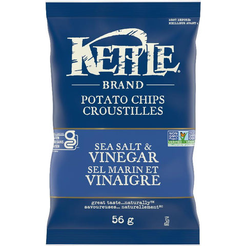 Kettle Brand Sea Salt & Vinegar 24x45g