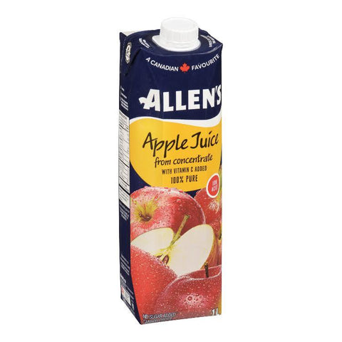 Allen's Apple Juice 1L x 12/case (50301)