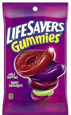 Lifesaver Gummies Wild Berries 12x180g (160214)