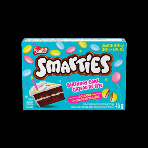 Nestle Smarties Birthday Cake 24x42g x 8/case (126170)