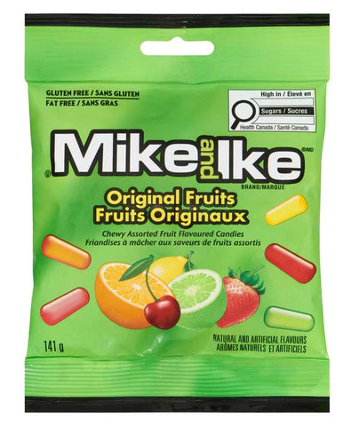 Mike and Ike Original Fruits Peg Bag 12x141g (26247252)