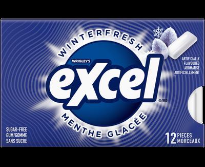 Wrigley Excel Winterfresh SF Gum 12 x 18/case (100569)