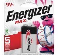 Energizer 9 volt 1  Batteries