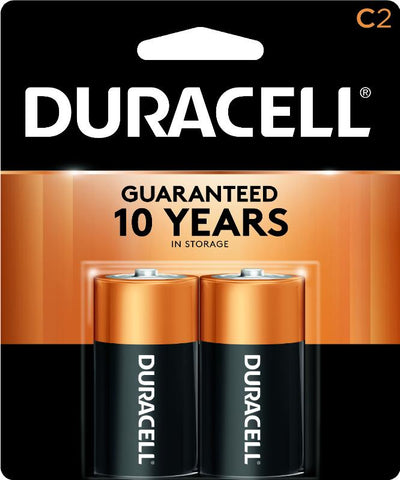 Duracell Coppertop C 2Pack (10134)
