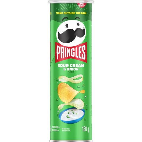 Pringles Sour Cream & Onion 14x156g (113400)
