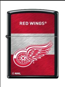 Zippo NHL 218 Detroit Red Wings (42176) NEW