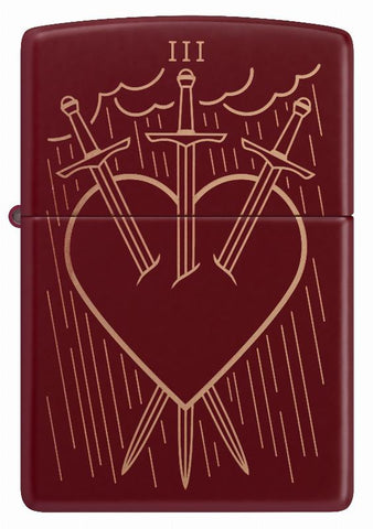 Zippo 46021 Heart and Daggers Design (46723)