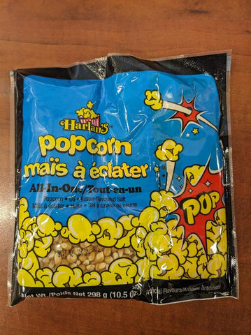 Popcorn All in One 24x10.5oz Bags for 8oz Machine