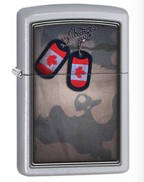 Zippo Souvenir Canada Dog Tag Camo (205-078193)