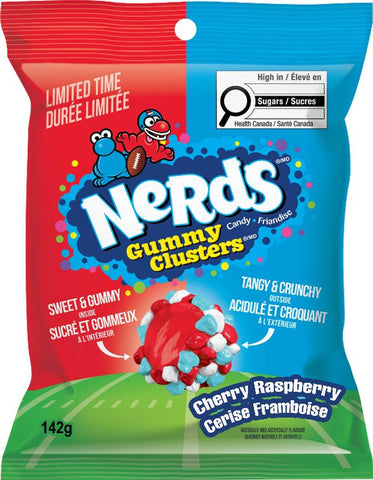Nerds Gummy Clusters Cherry Raspberry 142g x 12 (30008949)