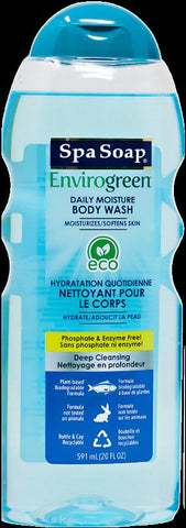 SpaSoap Eco Friendly Body Wash Daily Moisture 12x590ml