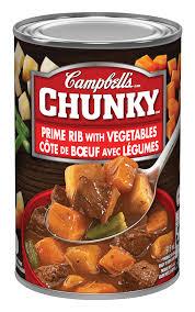 Campbell's Chunky Prime Rib w/Vegetables Soup 12x515ml (122690)