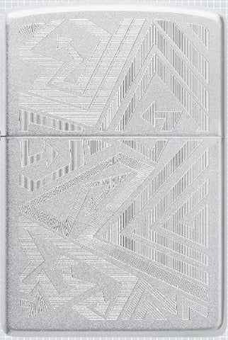 Zippo Lined Arrow Design (46481)
