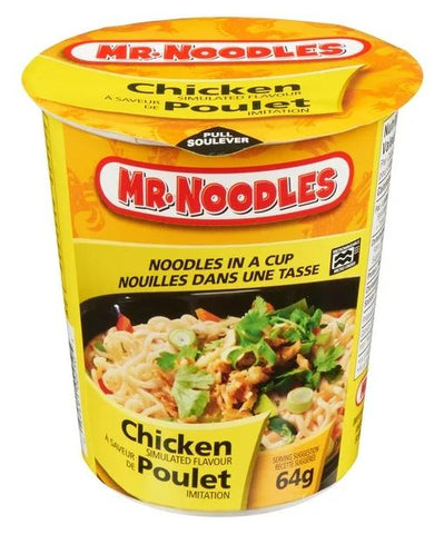 Mr Noodles Cup Chicken 12x64g