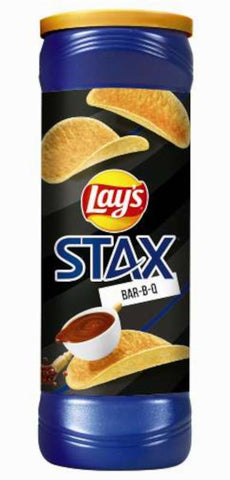 Lays Stax Bar-B-Q Chips 17x155g ( 26631 )