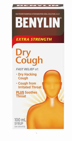 Benylin Extra Strength Dry Cough 12 x100ml (107511)