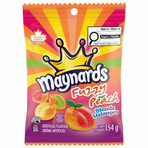 Maynards Fuzzy Peach Blend 12x154g (CADCELLO) (127598)