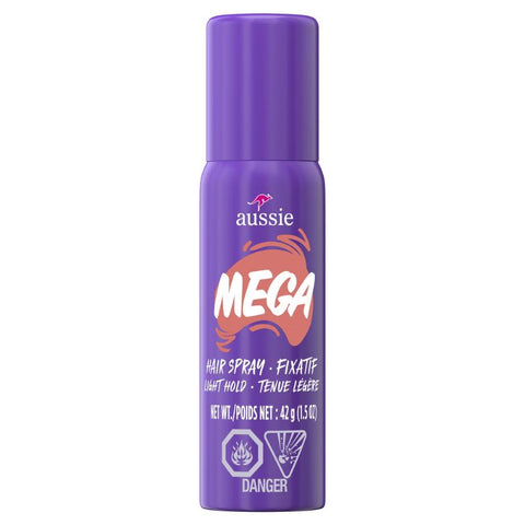 Aussie Mega Hairspray Light Hold 24 x 42g (123465)