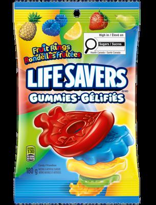Lifesaver Gummies Fruit Rings 12x180g (127000)