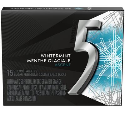 Wrigley 5 Ascent 10 x 12/case (107055)