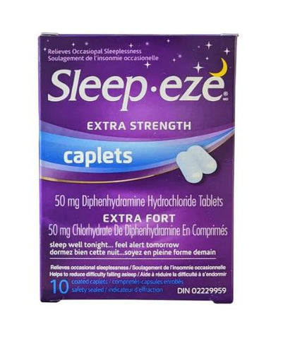 Vicks Sleep Eze Nighttime Caplets 10 count