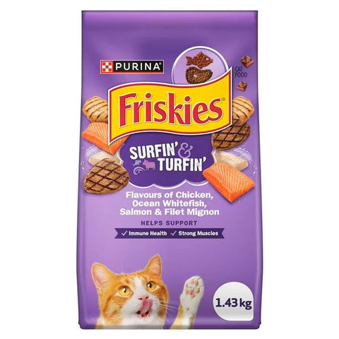 Purina Friskies Surfin & Turfin 6x1.43kg (119312)