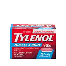 Tylenol Aches and Pains 16x650mg x 48/case (101108)