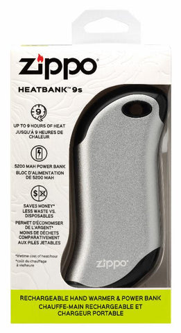 Zippo Heat Bank 9  Silver  ( 40595 )