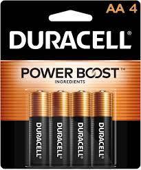 Duracell Coppertop AA4 PACK