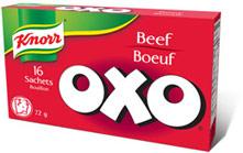 Unilever Oxo Knorr Beef Sachets 72g 16's (14/case)