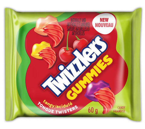 Twizzlers Gummies Tangy Cherry 60g x 18