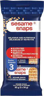 Sesame Snaps 12x81g x 6/case (EXC-00134)