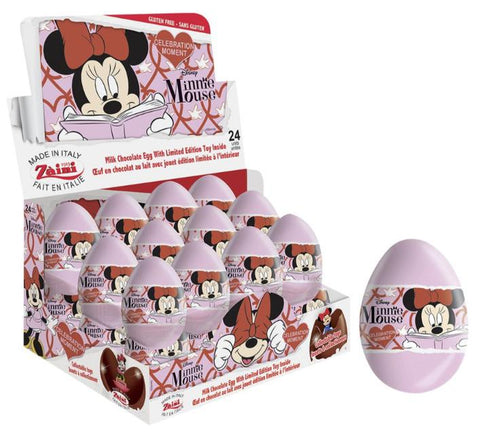 Minnie Mouse Chocolate Eggs 24x20gx 2 per case