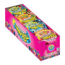 Topps Push Pop Gummy Roll 8x1.4oz x 24/case (K1025501) (8454297)