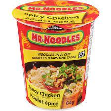 Mr Noodles Cup Spicy Chicken 12x64g