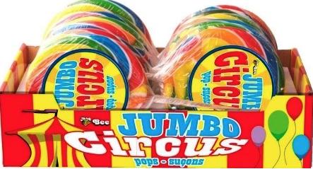 Jumbo Circus Pops 12x100g x 3/case (45101) (513064)