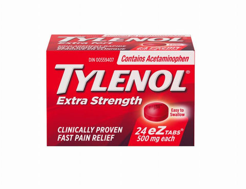 Tylenol Ext Str Tabs 24x500mg x 48/case (795226)