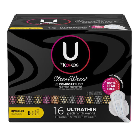 Kotex Ultra Thin With Wings  16's