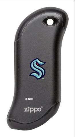 Zippo HeatBank 9s NHL Black Seattle Kraken (44446)