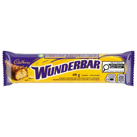 Cadbury Wunderbar 24x49g x 12/case (126504) (CADR)