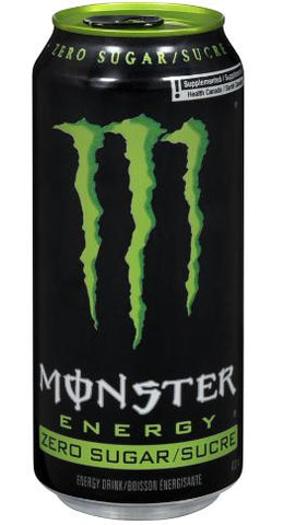 Coke Monster Green Energy Zero Sugar 12x473ml (COKEM) (137887)