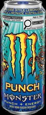Coke Monster Aussie Lemonade 12x444ml (COKEM) (411997)