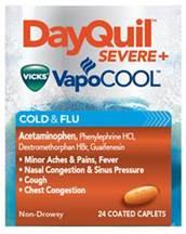 Vicks DayQuil Vapocool Cold & Flu Caplets 24's