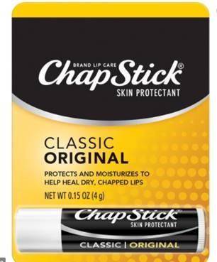 Chapstick Lip Balm Classic Original 12x4g (10333)