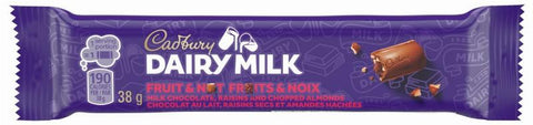 Cadbury Fruit & Nut 38g x 24 (126088) (CADR)