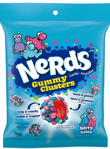 Nerds Gummy Clusters Berry  10x142g (30008451)