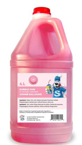 SP Bubblegum Syrup 4 Ltr (6537119)